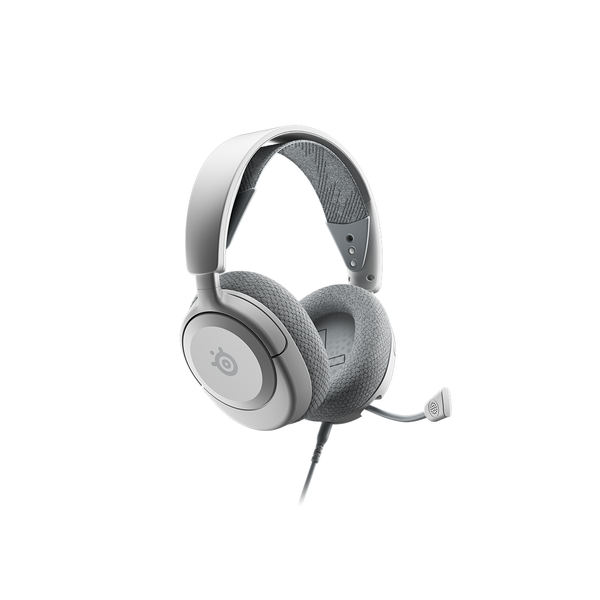 Tai nghe chụp tai gaming có dây SteelSeries Arctis Nova 1 màu đen/trắng, khử tiếng ồn, bảo hành chính hãng 1 năm