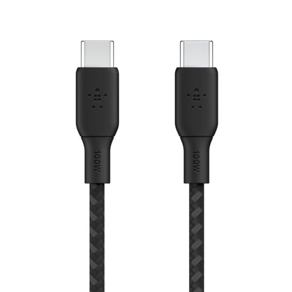 Cáp sạc nhanh USB Type C - C BOOST↑CHARGE™ Belkin 100W vỏ dù, 2M