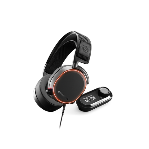 Tai nghe chụp tai gaming có dây SteelSeries Arctis Pro kèm GameDAC màu đen, âm thanh Hi-Res, bảo hành 1 năm
