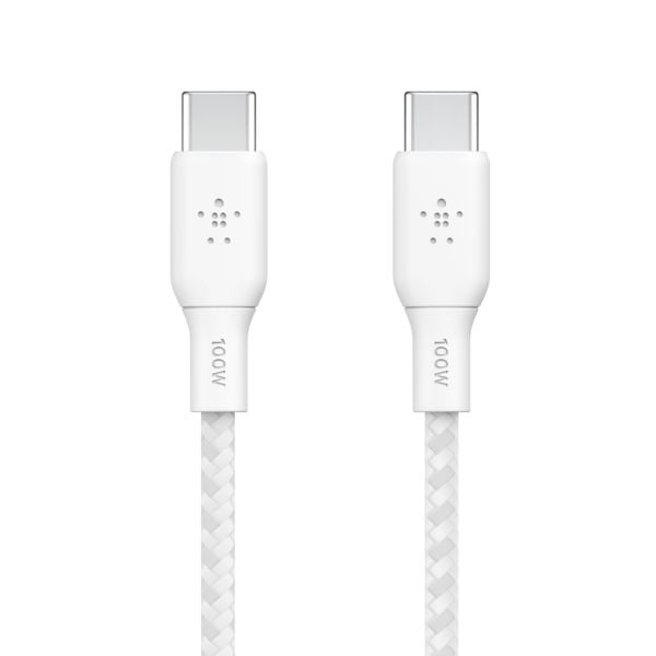 Cáp sạc nhanh USB Type C - C BOOST↑CHARGE™ Belkin 100W vỏ dù, 2M