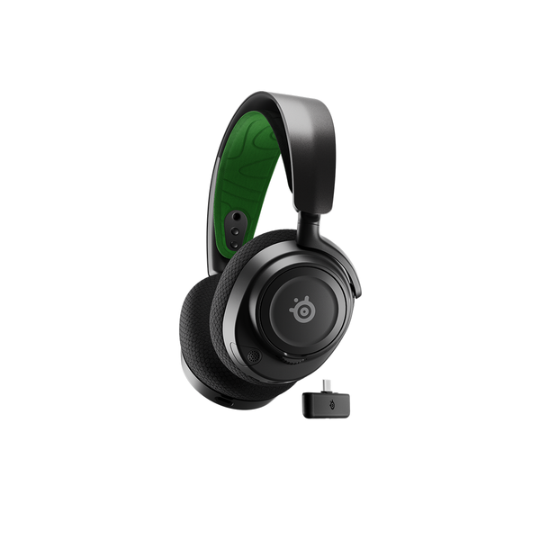 Tai nghe chụp tai gaming không dây SteelSeries Arctis Nova 7X Wireless màu đen, thời gian nghe 38H, bảo hành 1 năm