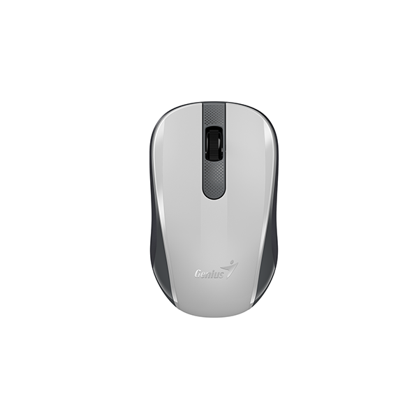 Chuột không dây Genius NX-8008S Silent - giảm ồn, USB 2.4GHz, thuận 2 tay, trượt đa bề mặt, phù hợp PC/Laptop