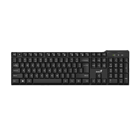 Bàn phím không dây Genius KB-7100X màu đen fullsize có bàn phím số