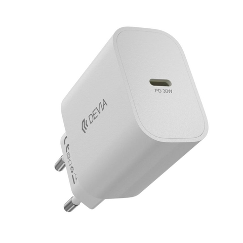 Củ sạc nhanh Devia PD 30W GaN Smart Series EU, cổng type-C