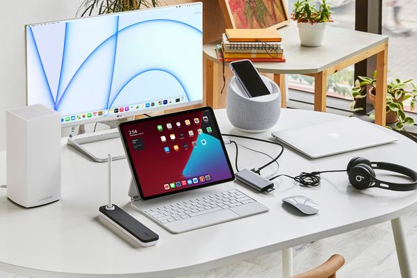 Hub chuyển đổi Belkin 7 trong 1 USB-C Multiport - HDMI 4K 30Hz, 100W PD, 2xUSB-A 3.0, 3.5 mm audio, SD 3.0,microSD 3.0