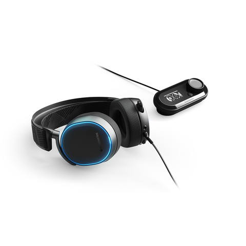 Tai nghe chụp tai gaming có dây SteelSeries Arctis Pro kèm GameDAC màu đen, âm thanh Hi-Res, bảo hành 1 năm