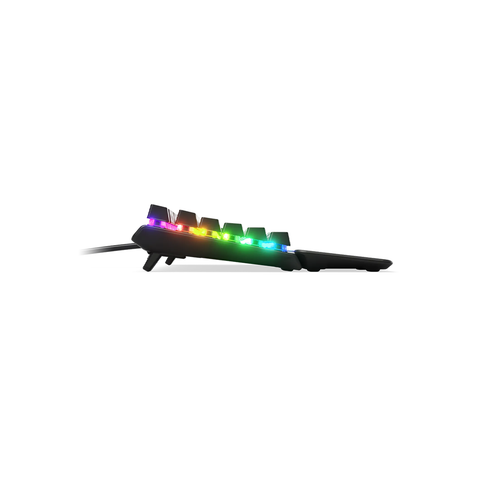 Bàn phím gaming có dây SteelSeries Apex 5 màu đen, led RGB, màn hình phụ, 20 triệu lần clicks, bảo hành 1 năm