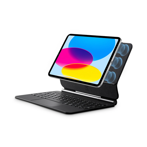 Bao da kèm bàn phím ESR Magnetic Rebound cho iPad màu đen