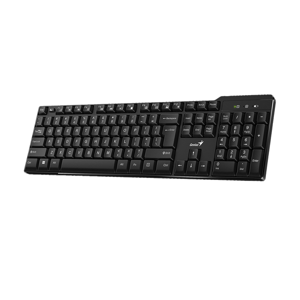 Bàn phím không dây Genius KB-7100X màu đen fullsize có bàn phím số