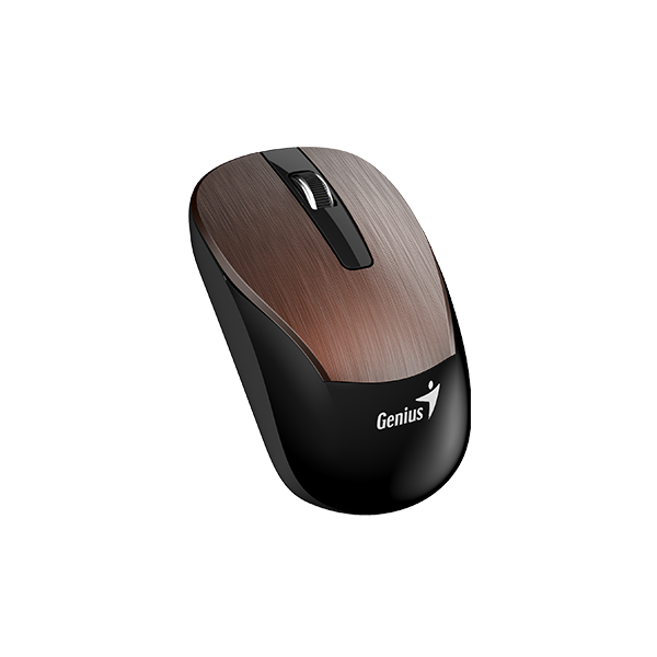 Chuột không dây Genius ECO-8015 pin sạc, vỏ kim loại, nhiều màu, DPI 1600 tốc độ mượt mà, có app tùy chỉnh, bảo hành chính hãng 1 đổi 1 trong 1 năm