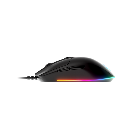 Chuột gaming có dây SteelSeries Rival 3 màu đen 77g, đèn RGB, 6 nút, 8500 CPI, 300IPS, 60 triệu clicks, bảo hành 1 năm