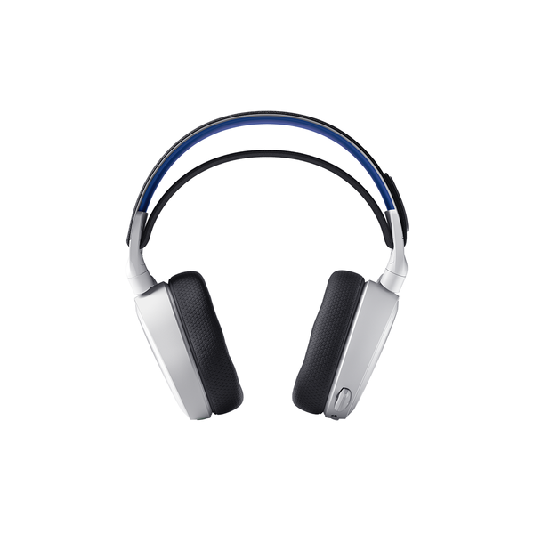 Tai nghe chụp tai gaming không dây SteelSeries Arctis 7+ Wireless màu đen/trắng, thời gian nghe 30H, bảo hành 1 năm