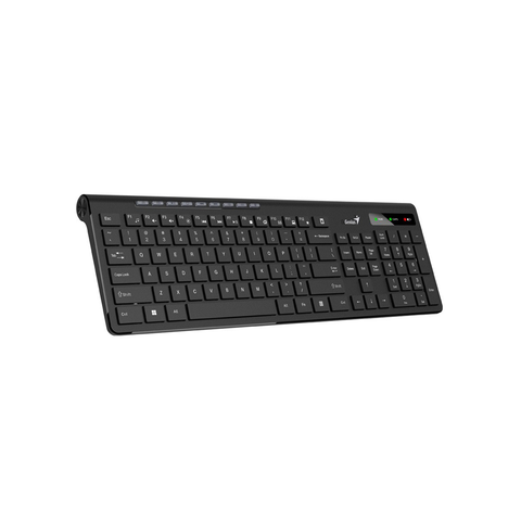 Bàn phím không dây Genius SlimStar 7230 - full size, tích hợp phím trợ năng cho văn phòng, công thái học gõ thoải mái