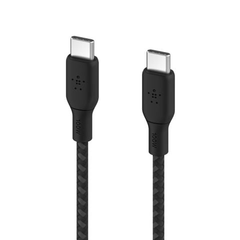 Cáp sạc nhanh USB Type C - C BOOST↑CHARGE™ Belkin 100W vỏ dù, 2M
