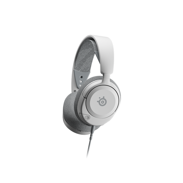 Tai nghe chụp tai gaming có dây SteelSeries Arctis Nova 1 màu đen/trắng, khử tiếng ồn, bảo hành chính hãng 1 năm