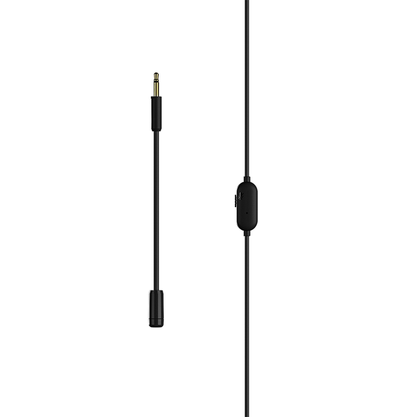 Tai nghe gaming nhét tai SteelSeries Tusq màu đen, jack cắm 3.5mm, phù hợp với nhiều thiết bị, bảo hành 1 năm