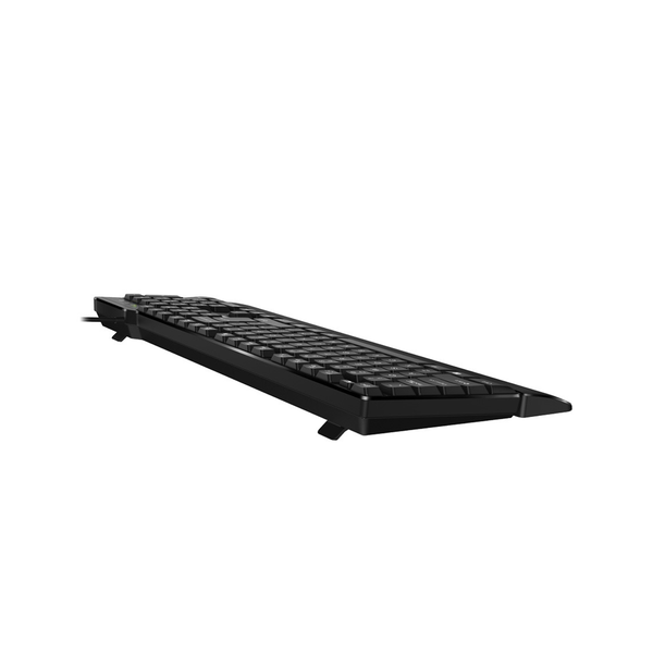Bàn phím có dây Genius KB-100XP - fullsize, kết nối USB, có kê tay, có bàn phím số 12 phím chức năng