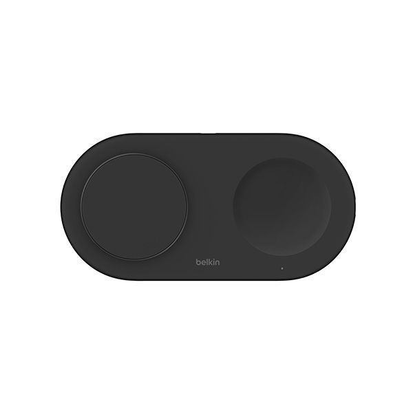 Đế sạc không dây 2 trong 1 Belkin BoostCharge Universal Qi2 15W thêm cổng USB-C - hỗ trợ iPhone, Samsung
