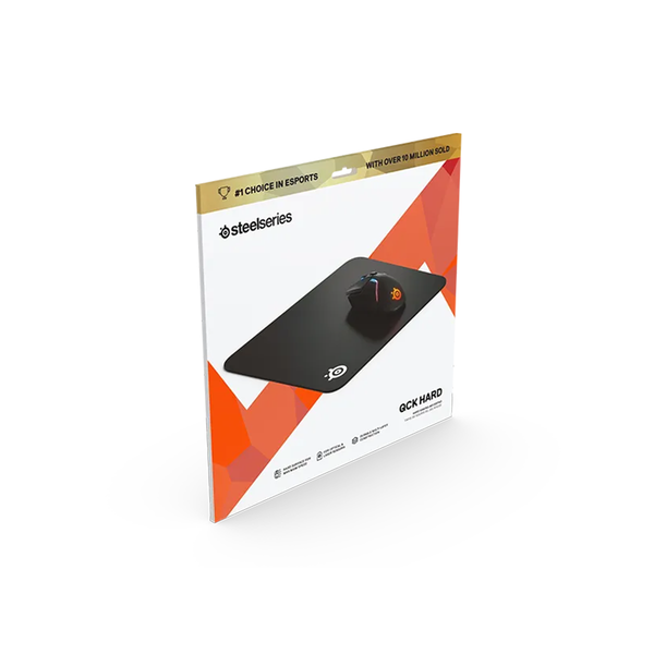 Lót chuột SteelSeries QcK Hard Pad chất liệu nhựa Polyethylene 32x27cm, chống trượt, chống thấm, bảo hành 1 năm