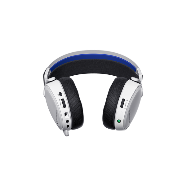 Tai nghe chụp tai gaming không dây SteelSeries Arctis 7+ Wireless màu đen/trắng, thời gian nghe 30H, bảo hành 1 năm