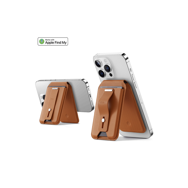 Ví da ESR Magnetic HaloLock GEO tích hợp FindMy kiêm giá đỡ tương thích iPhone 12 trở lên