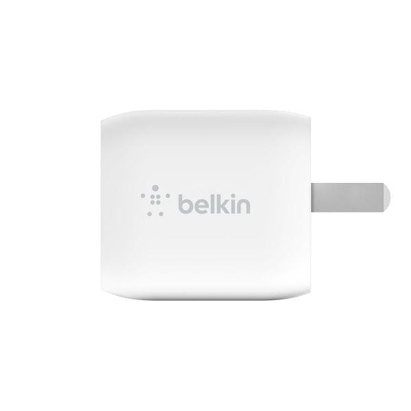 Củ sạc nhanh Belkin 45W, 2 cổng USB-C, PD 3.0 PPS GaN