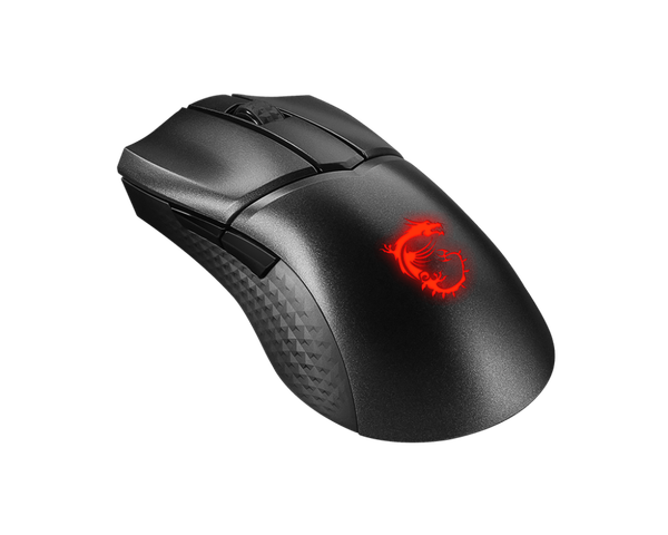 Chuột gaming không dây MSI Clutch GM31 Lightweight - 6400 DPI - Kết nối USB - Switch 60 triệu lần nhấn - Kèm cáp 2m