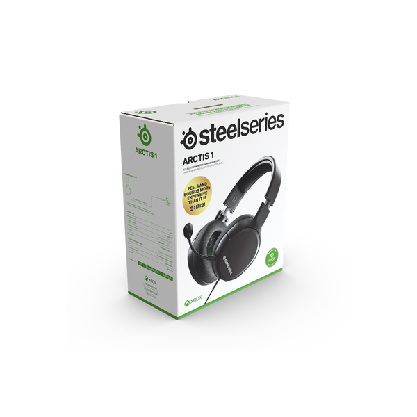 Tai nghe chụp tai gaming có dây SteelSeries Arctis 1 dành cho Xbox Series X màu đen, mic tháo rời ,bảo hành 1 năm