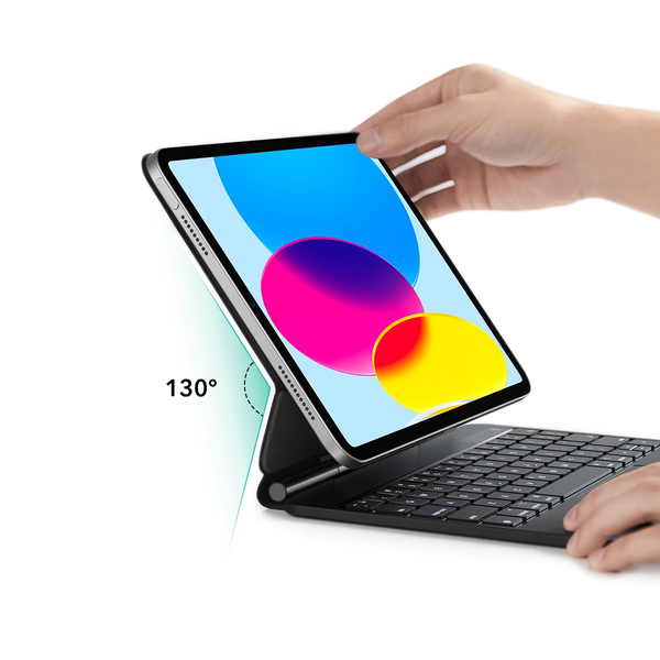 Bao da kèm bàn phím ESR Magnetic Rebound cho iPad màu đen