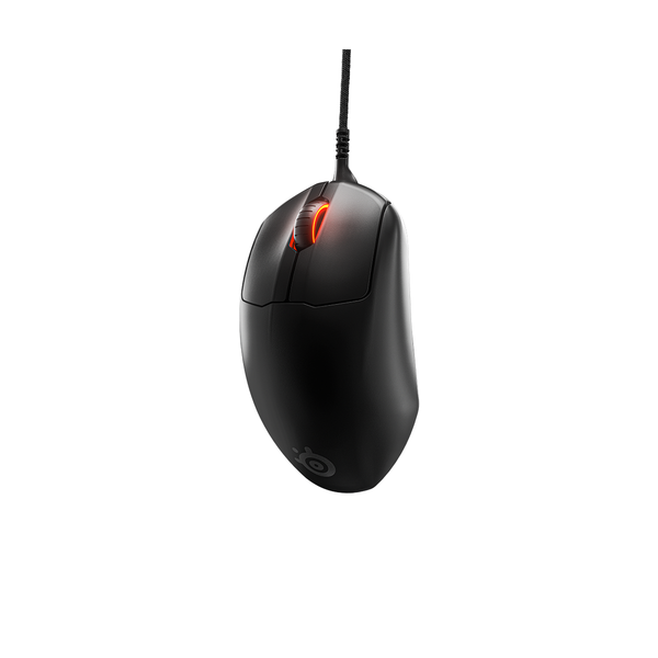 Chuột gaming có dây SteelSeries Prime màu đen, siêu nhẹ 69g, 6 nút, 18000CPI, 450IPS, 100 triệu clicks, bảo hành 1 năm