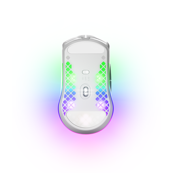 Chuột gaming không dây SteelSeries Aerox 3 Wireless RGB 68g, pin 200H, 18000CPI ,80 triệu clicks, 400IPS, bảo hành 1 năm