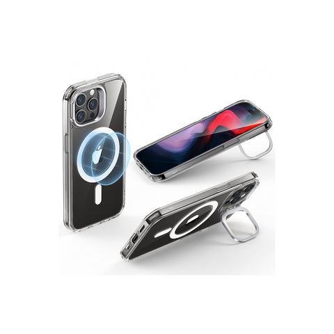 Ốp lưng ESR Magnetic Classic Hybrid chân đế camera màu trong dành cho iP 15 Promax