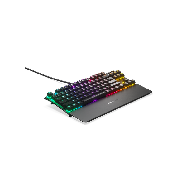 Bàn phím gaming có dây SteelSeries Apex Pro TKL màu đèn, led RGB, màn hình Oled, 100 triệu clicks, bảo hành 1 năm