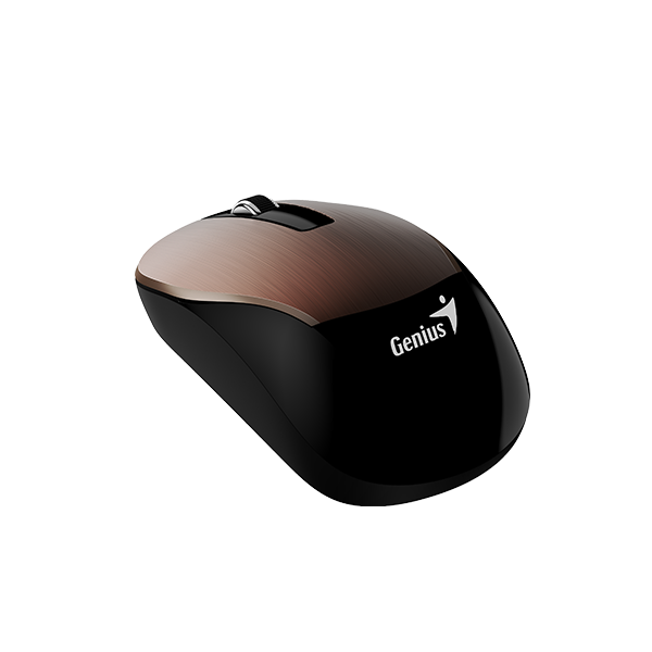 Chuột không dây Genius ECO-8015 pin sạc, vỏ kim loại, nhiều màu, DPI 1600 tốc độ mượt mà, có app tùy chỉnh, bảo hành chính hãng 1 đổi 1 trong 1 năm