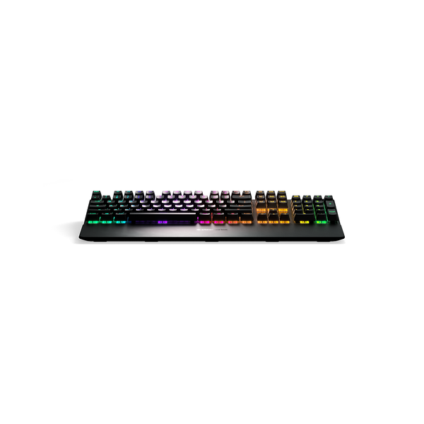 Bàn phím gaming có dây kê tay Steelseries Apex 7 red switch, Led RGB, 50 triệu clicks, màn hình Oled, có app, BH 1 năm