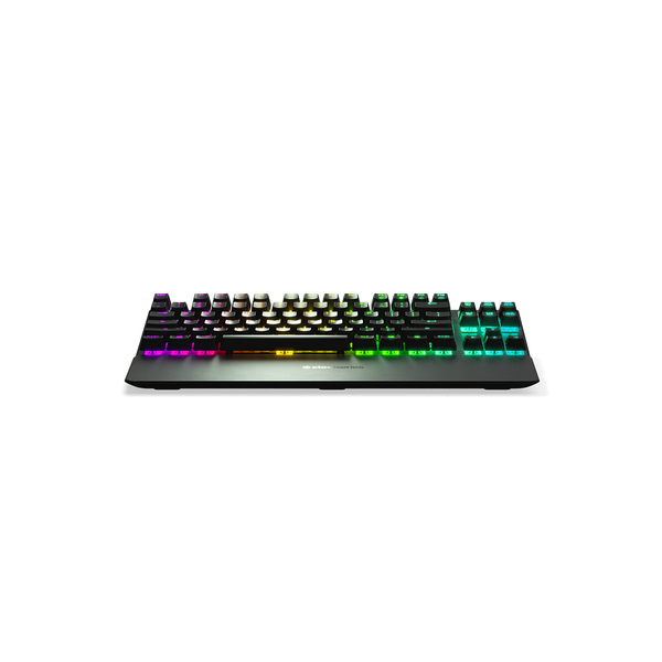 Bàn phím gaming có dây SteelSeries Apex Pro TKL màu đèn, led RGB, màn hình Oled, 100 triệu clicks, bảo hành 1 năm