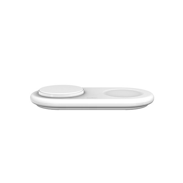 Đế sạc không dây 2 trong 1 Belkin BoostCharge Universal Qi2 15W thêm cổng USB-C - hỗ trợ iPhone, Samsung