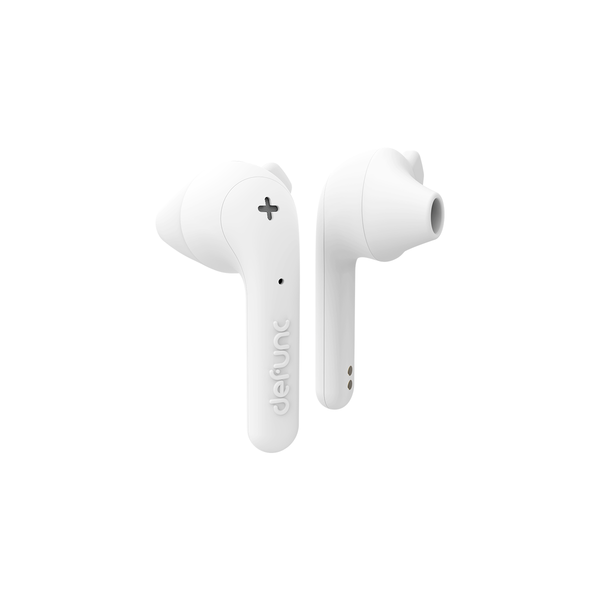 Tai nghe True Wireless Bluetooth Defunc True Music, thời gian nghe 22h (cả hộp sạc), chống ồn môi trường, sạc nhanh 1.5h