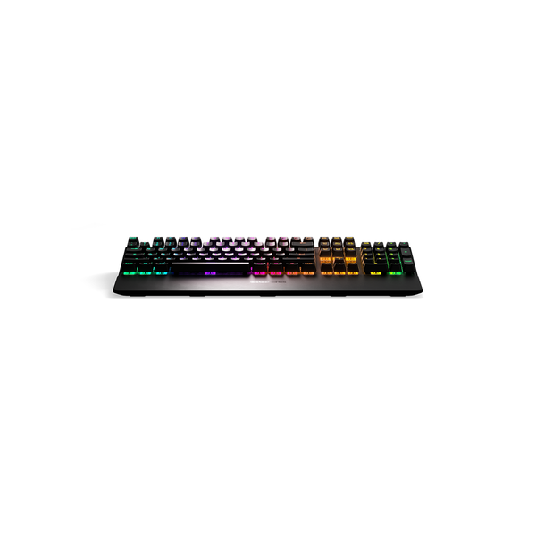 Bàn phím gaming có dây kê tay Steelseries Apex Pro màu đen, Led RGB, 100 triệu clicks, màn hình Oled, app tùy chỉnh