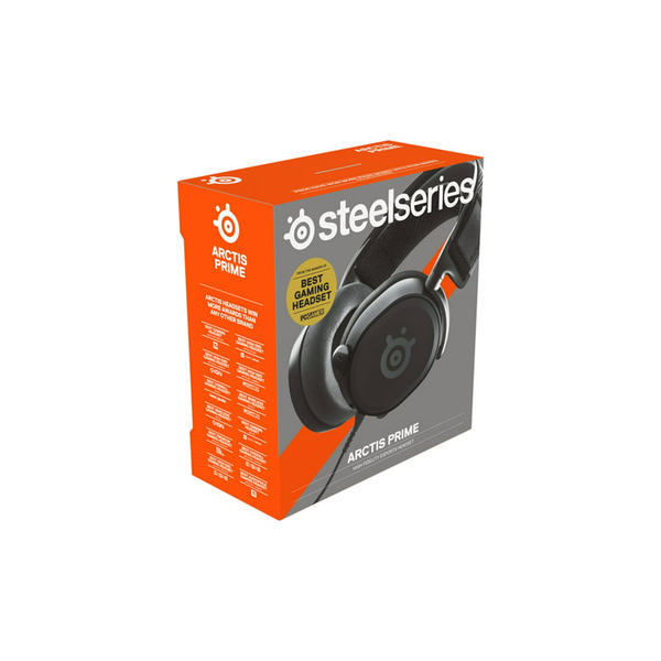Tai nghe chụp tai gaming có dây SteelSeries Arctis Prime màu đen, âm thanh Hi-Fi, Bảo hành 1 năm
