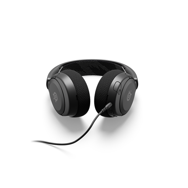 Tai nghe chụp tai gaming có dây SteelSeries Arctis Nova 1 màu đen/trắng, khử tiếng ồn, bảo hành chính hãng 1 năm
