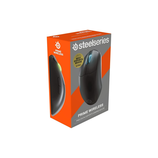 Chuột gaming có dây SteelSeries Prime+ màu đen 18000CPI, 6 nút, 450IPS, 100 triệu clicks, bảo hành 1 năm