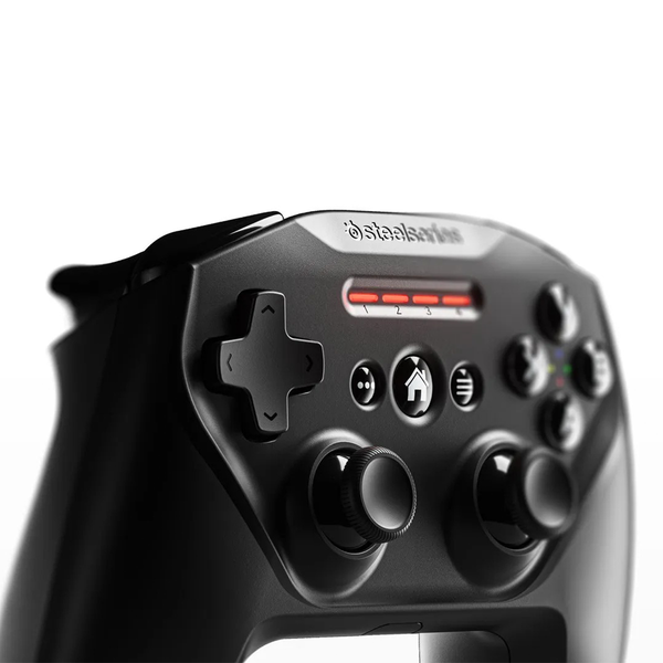 Tay cầm chơi game không dây SteelSeries Nimbus+ màu đen, pin đến 50H, tương thích các thiết bị Apple, bảo hành 1 năm