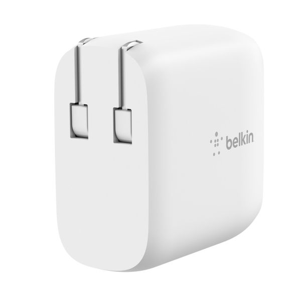 Adapter sạc nhanh BOOSTCHARGE Bekin 40W - 2 cổng USB-C PD 20W (tương thích iPhone 15)