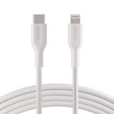  Cáp sạc nhanh USB Type C - Lightning Belkin Playa vỏ dù 