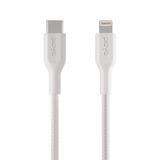  Cáp sạc nhanh USB Type C - Lightning Belkin Playa vỏ dù 