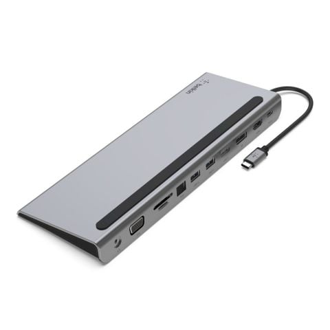 Bộ chuyển đổi Belkin USB type C 11-in-1 Multiport - HDMI 1.4 (4K 30Hz), Display Port 1.2 (4k 30Hz),VGA (1080 60Hz)