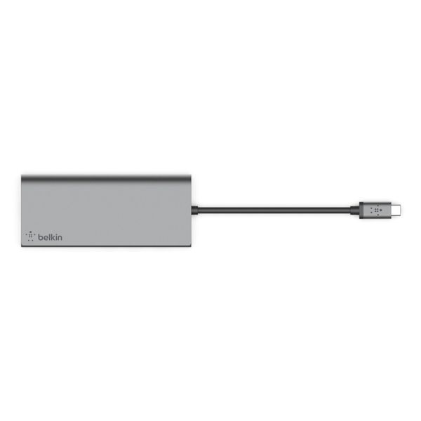 Hub chuyển đổi Belkin USB Type C Multimedia 6in1 - HDMI 4K 30Hz, Gigabit ethernet