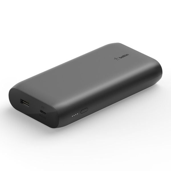 Pin sạc dự phòng Polyme Pocket Power Belkin 20.000 mAh, sạc nhanh USB-C PD 30W BPB002