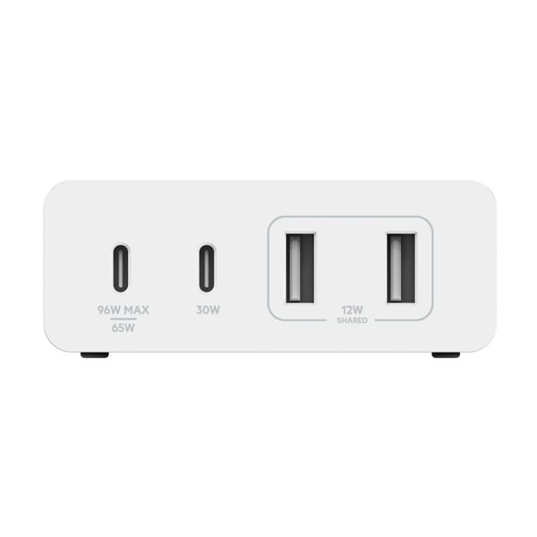 Sạc nhanh BOOST↑CHARGE™ PRO Belkin 108W (4 cổng) GaN - 2 USB C và 2 USB A (tương thích iPhone 15)